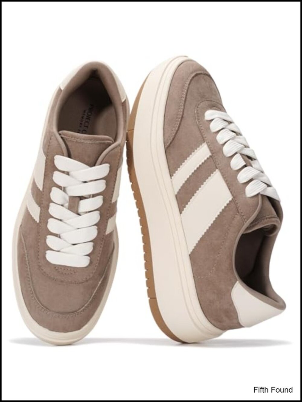 Platform Sneakers for Women Lace-Up Leather Casual Athletic Shoes